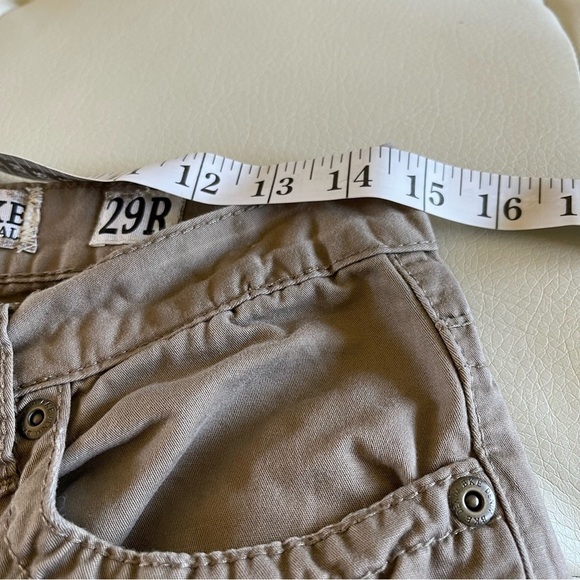 BKE Tyler Straight Casuals Khaki size 29 R 100 percent cotton - Picture 6 of 13